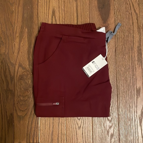 Figs Pants - Figs Women's Burgundy Yola™ - Skinny Scrub Pants - XL / Burgundy